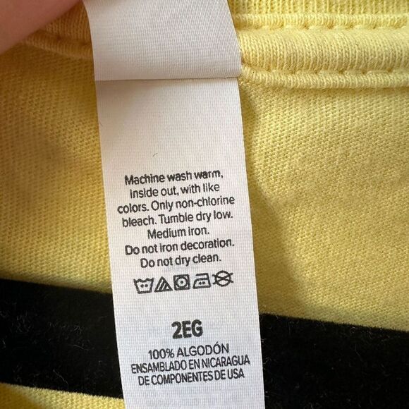 First day of School T shirt size 2XL Happy First Day #Let’s do this Yellow - Picture 7 of 8